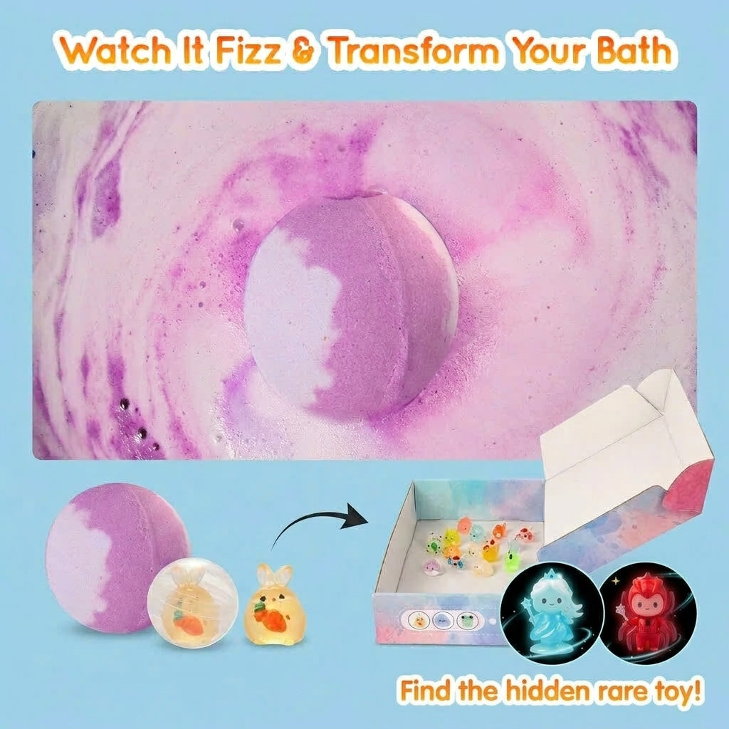 Glow Surprise 15-Piece Bath Bomb Gift Set