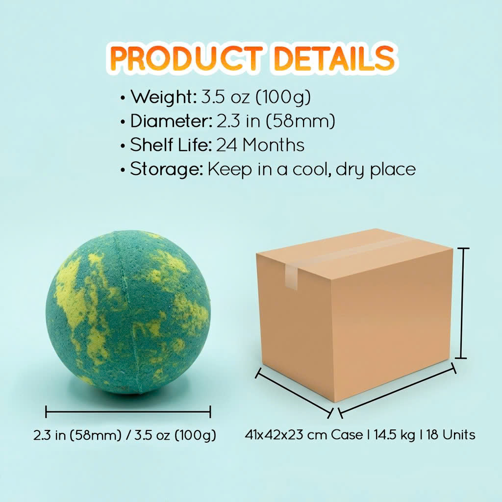 Fizz & Find 6-Piece Bath Bomb Set