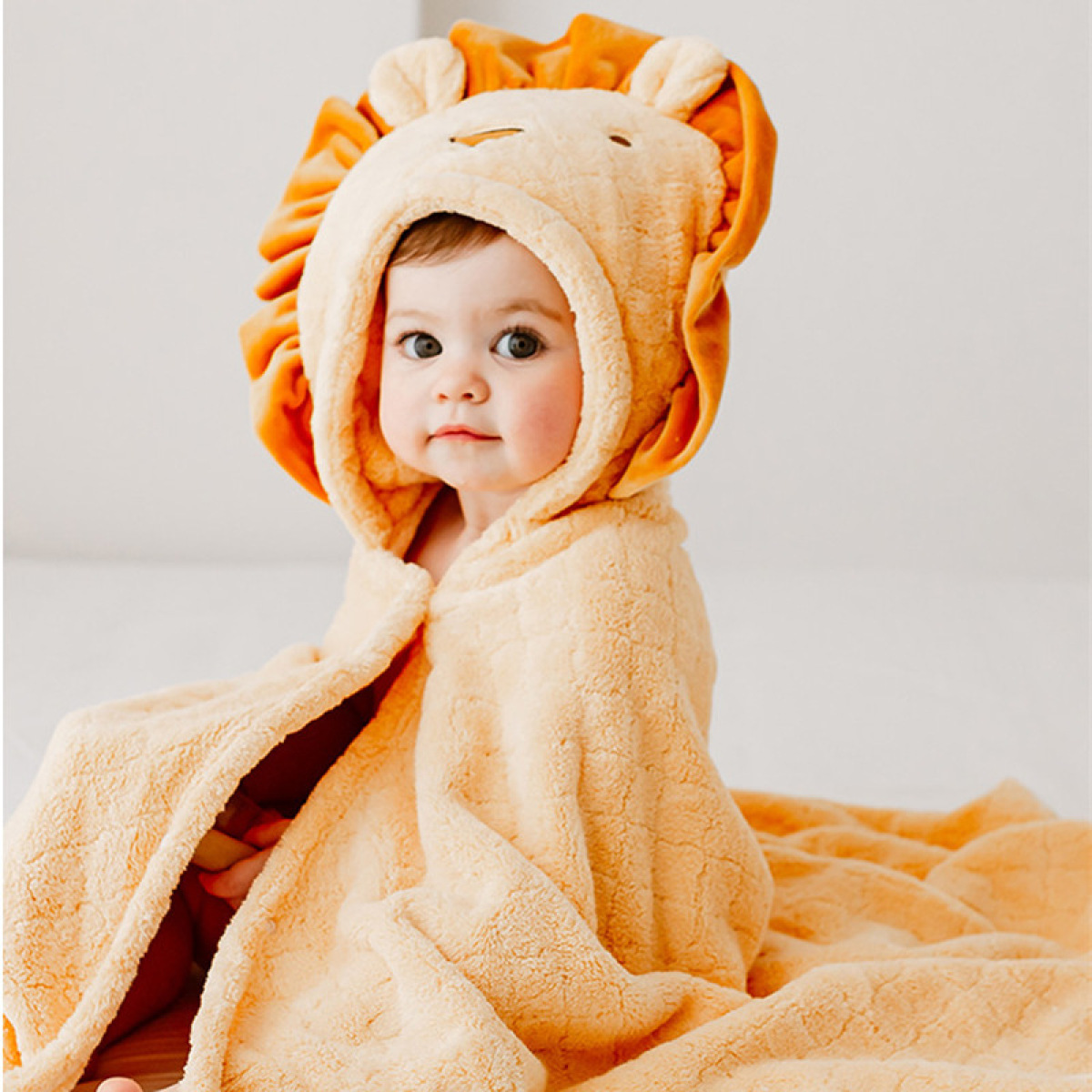 Cozy Animal Hooded Baby Bath Towel