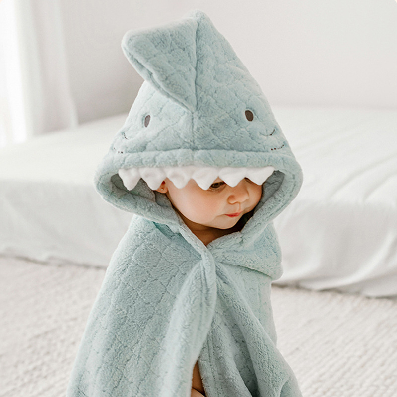 Cozy Animal Hooded Baby Bath Towel